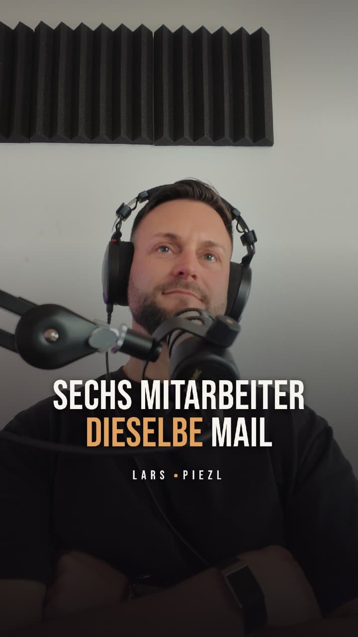 Ich wette das ist in jeden Betrieb ein Problem.